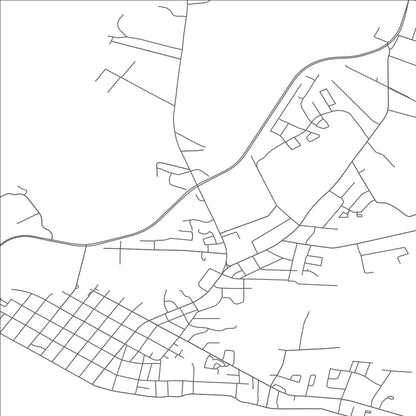 ROAD MAP OF BEAUFORT, NORTH CAROLINA BY MAPBAKES