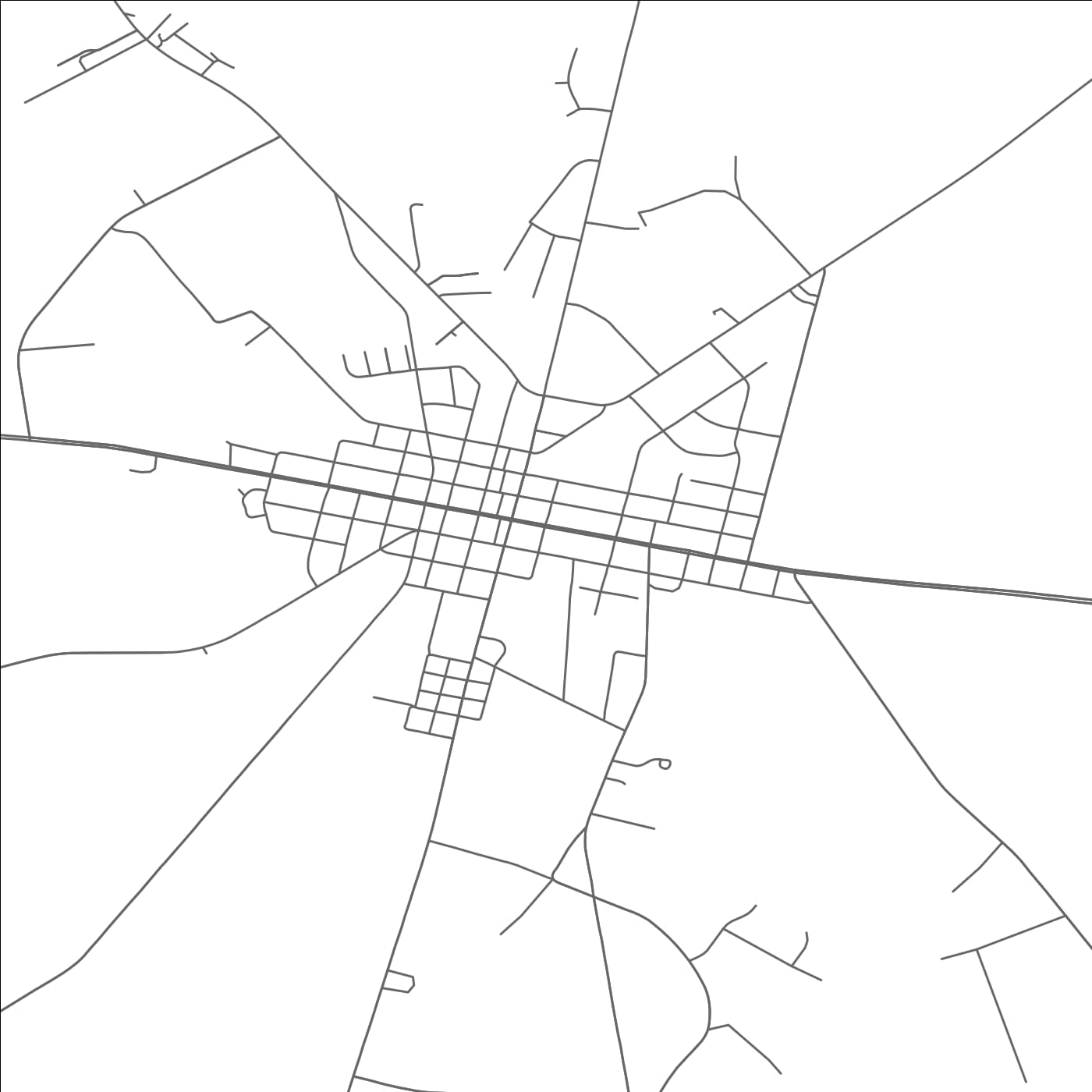 ROAD MAP OF BEULAVILLE, NORTH CAROLINA BY MAPBAKES