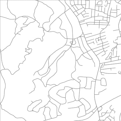 ROAD MAP OF BILTMORE FOREST, NORTH CAROLINA BY MAPBAKES