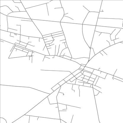 ROAD MAP OF BLADENBORO, NORTH CAROLINA BY MAPBAKES