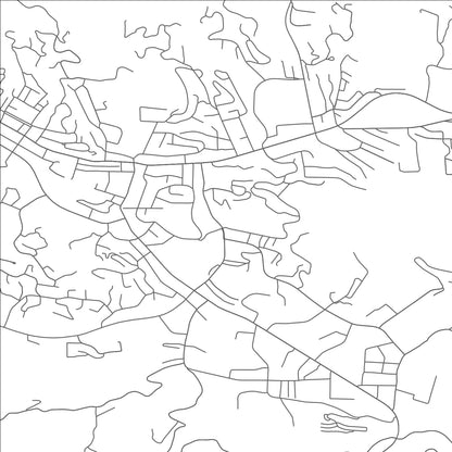 ROAD MAP OF BOONE, NORTH CAROLINA BY MAPBAKES