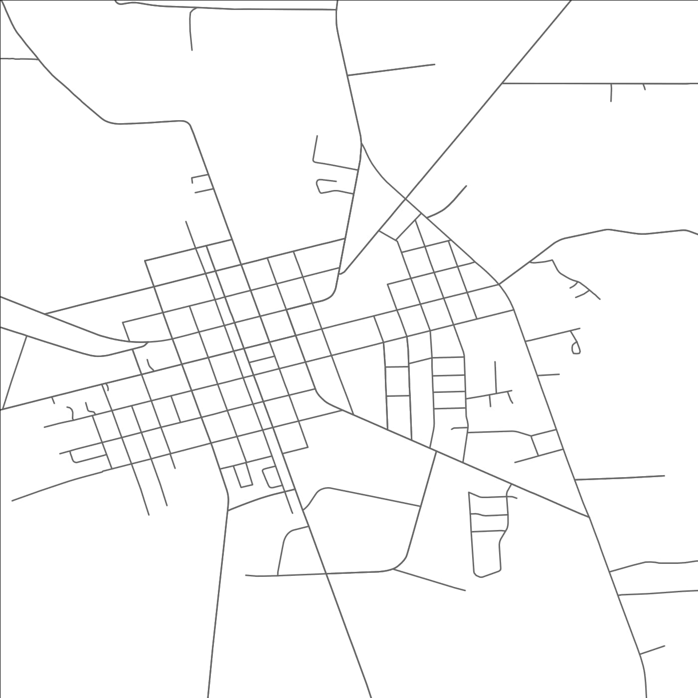 ROAD MAP OF BURGAW, NORTH CAROLINA BY MAPBAKES