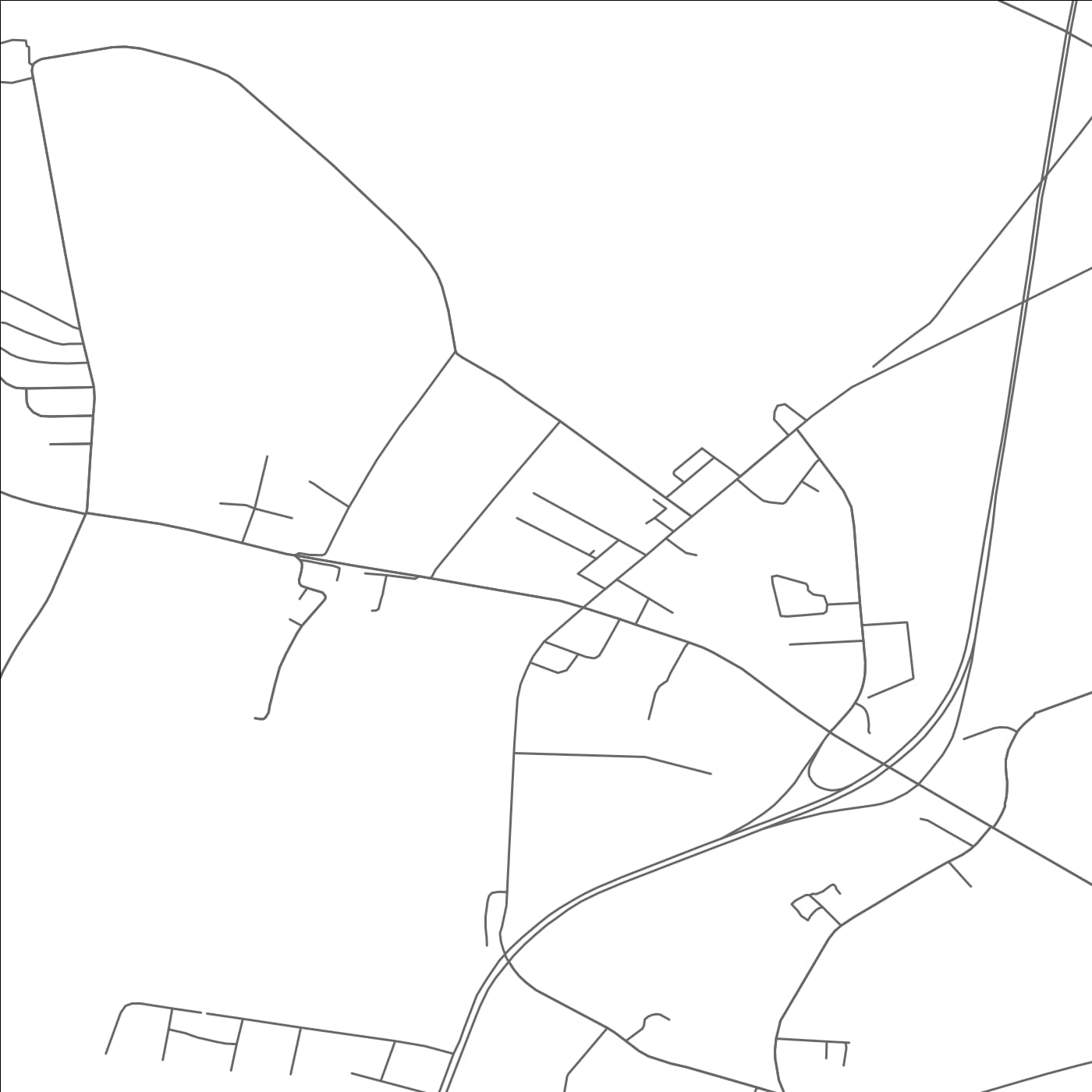 ROAD MAP OF CHOCOWINITY, NORTH CAROLINA BY MAPBAKES