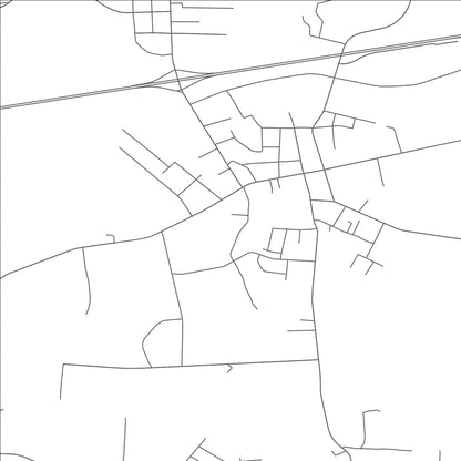 ROAD MAP OF CLAREMONT, NORTH CAROLINA BY MAPBAKES