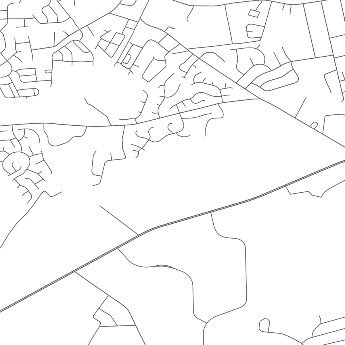 ROAD MAP OF CONCORD, NORTH CAROLINA BY MAPBAKES