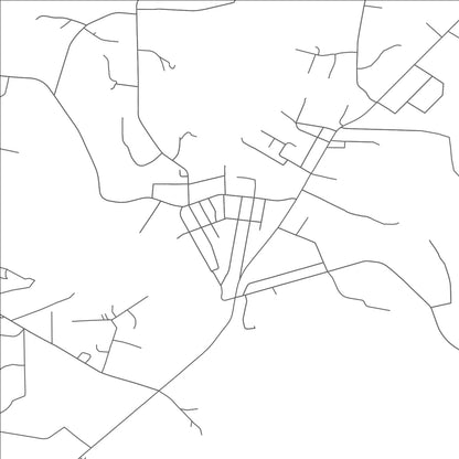 ROAD MAP OF COOLEEMEE, NORTH CAROLINA BY MAPBAKES