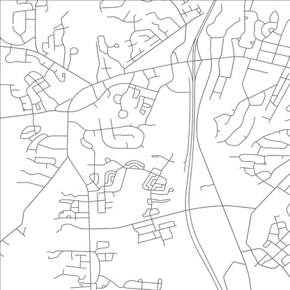ROAD MAP OF CORNELIUS, NORTH CAROLINA BY MAPBAKES