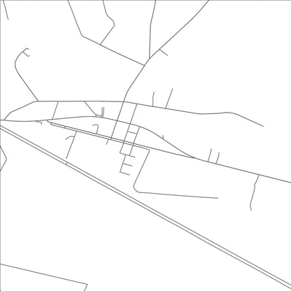 ROAD MAP OF DOVER, NORTH CAROLINA BY MAPBAKES