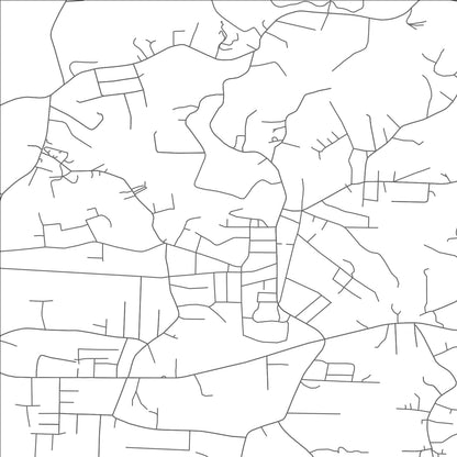 ROAD MAP OF DREXEL, NORTH CAROLINA BY MAPBAKES