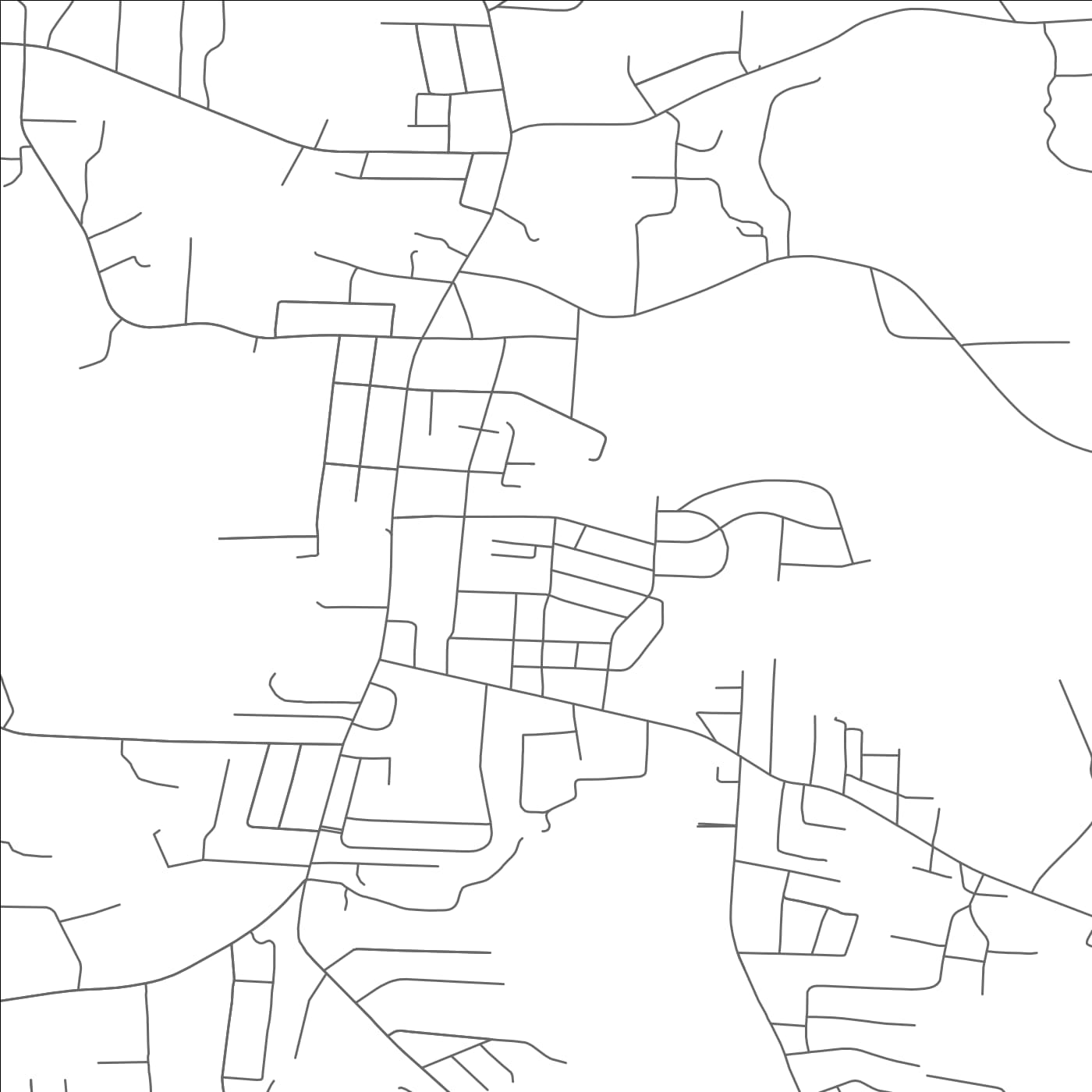 ROAD MAP OF ENOCHVILLE, NORTH CAROLINA BY MAPBAKES