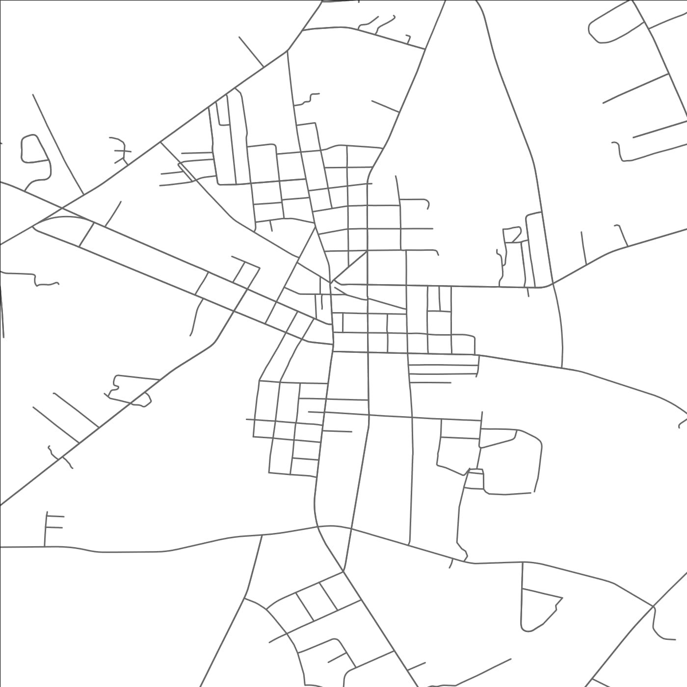 ROAD MAP OF FAIRMONT, NORTH CAROLINA BY MAPBAKES