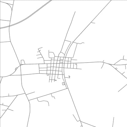 ROAD MAP OF FAISON, NORTH CAROLINA BY MAPBAKES