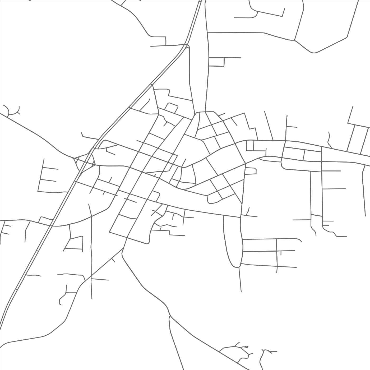 ROAD MAP OF FRANKLINTON, NORTH CAROLINA BY MAPBAKES