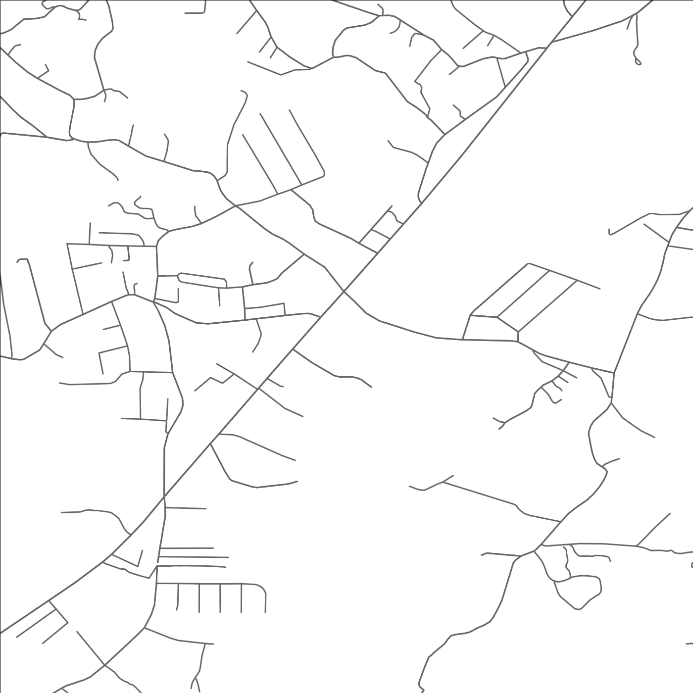 ROAD MAP OF GAMEWELL, NORTH CAROLINA BY MAPBAKES