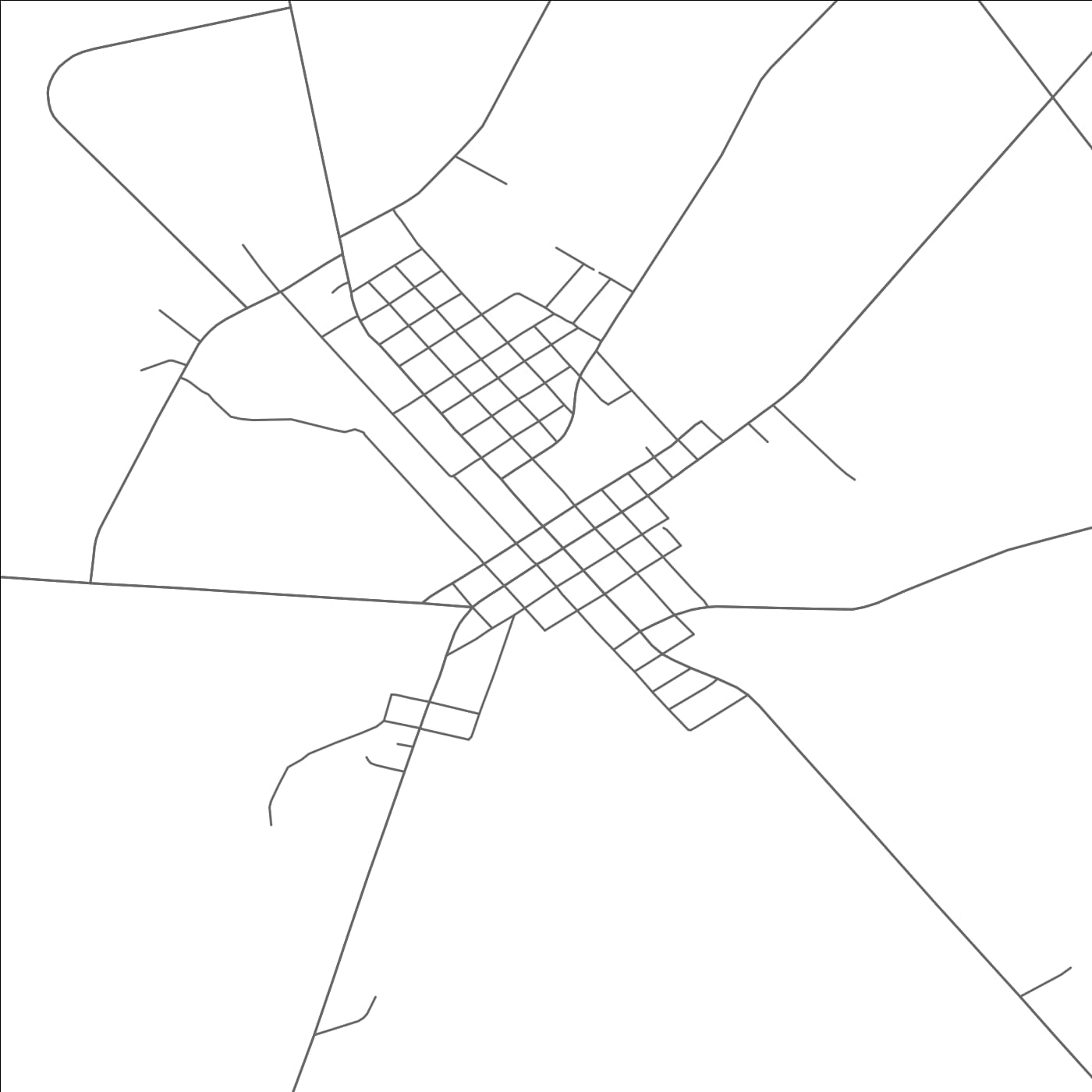 ROAD MAP OF GARLAND, NORTH CAROLINA BY MAPBAKES