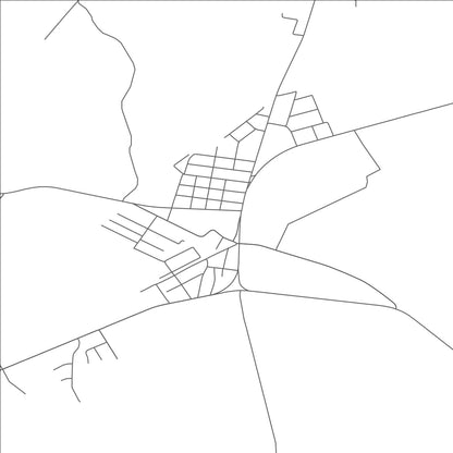 ROAD MAP OF GARYSBURG, NORTH CAROLINA BY MAPBAKES