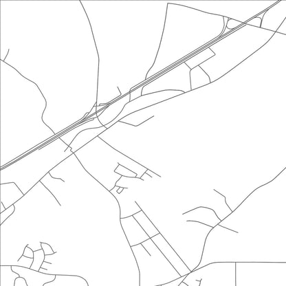 ROAD MAP OF GORMAN, NORTH CAROLINA BY MAPBAKES