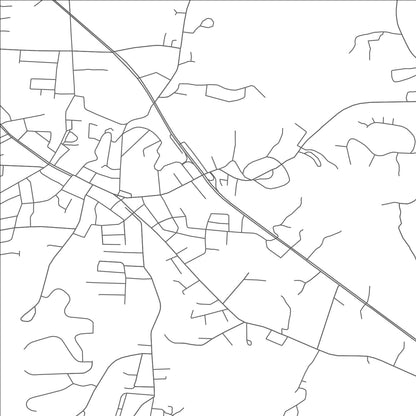 ROAD MAP OF GRANITE FALLS, NORTH CAROLINA BY MAPBAKES