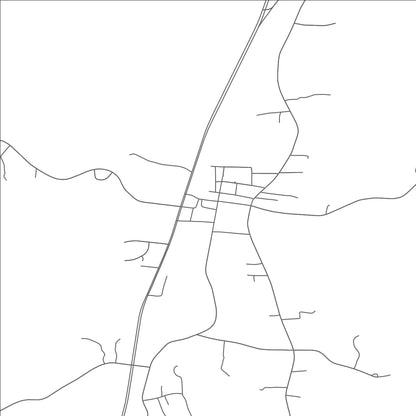 ROAD MAP OF KITTRELL, NORTH CAROLINA BY MAPBAKES