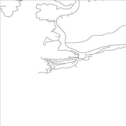 ROAD MAP OF LAKE SANTEETLAH, NORTH CAROLINA BY MAPBAKES