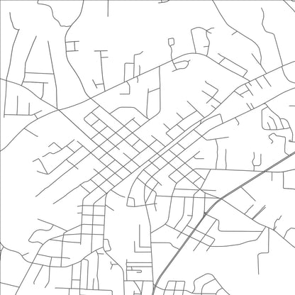 ROAD MAP OF LANDIS, NORTH CAROLINA BY MAPBAKES