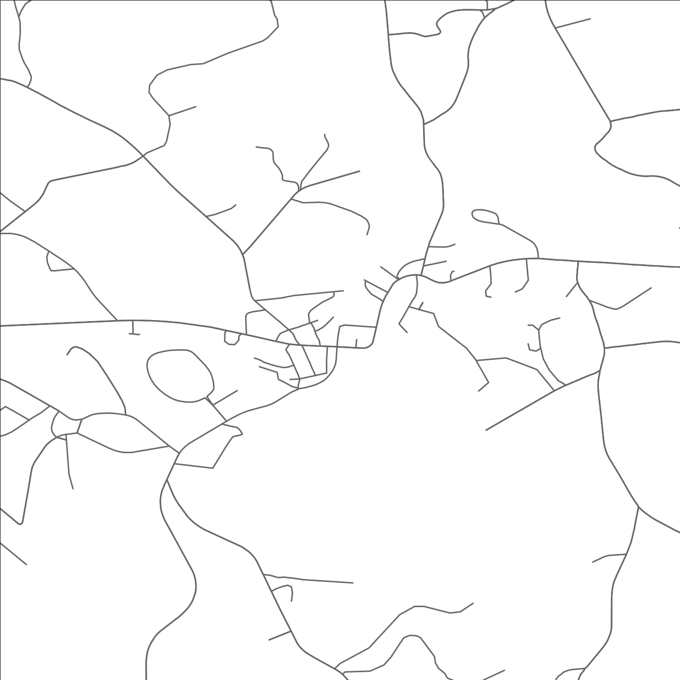 ROAD MAP OF LAWNDALE, NORTH CAROLINA BY MAPBAKES