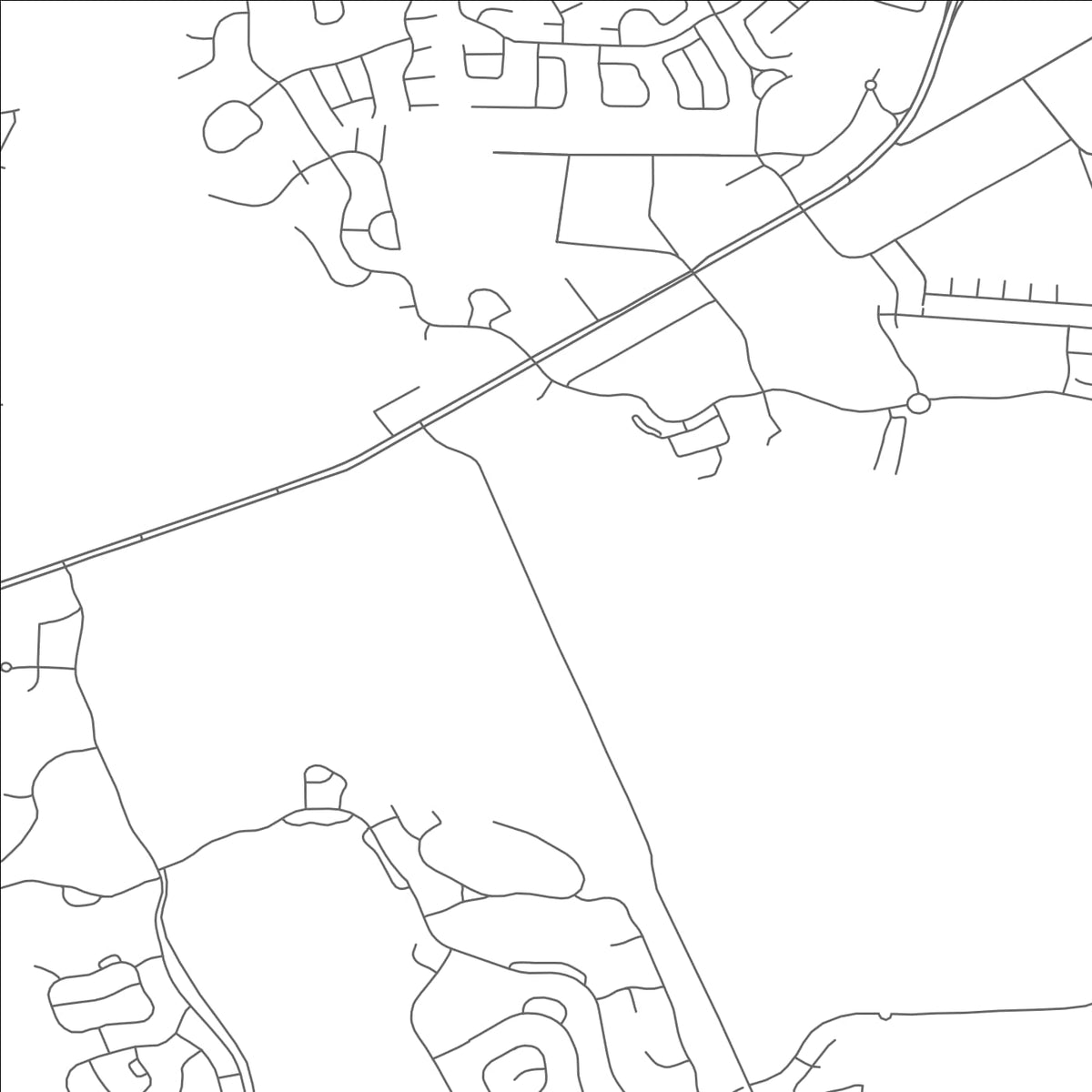 ROAD MAP OF LELAND, NORTH CAROLINA BY MAPBAKES