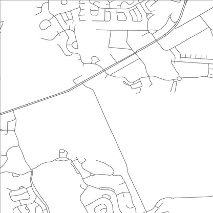 ROAD MAP OF LELAND, NORTH CAROLINA BY MAPBAKES