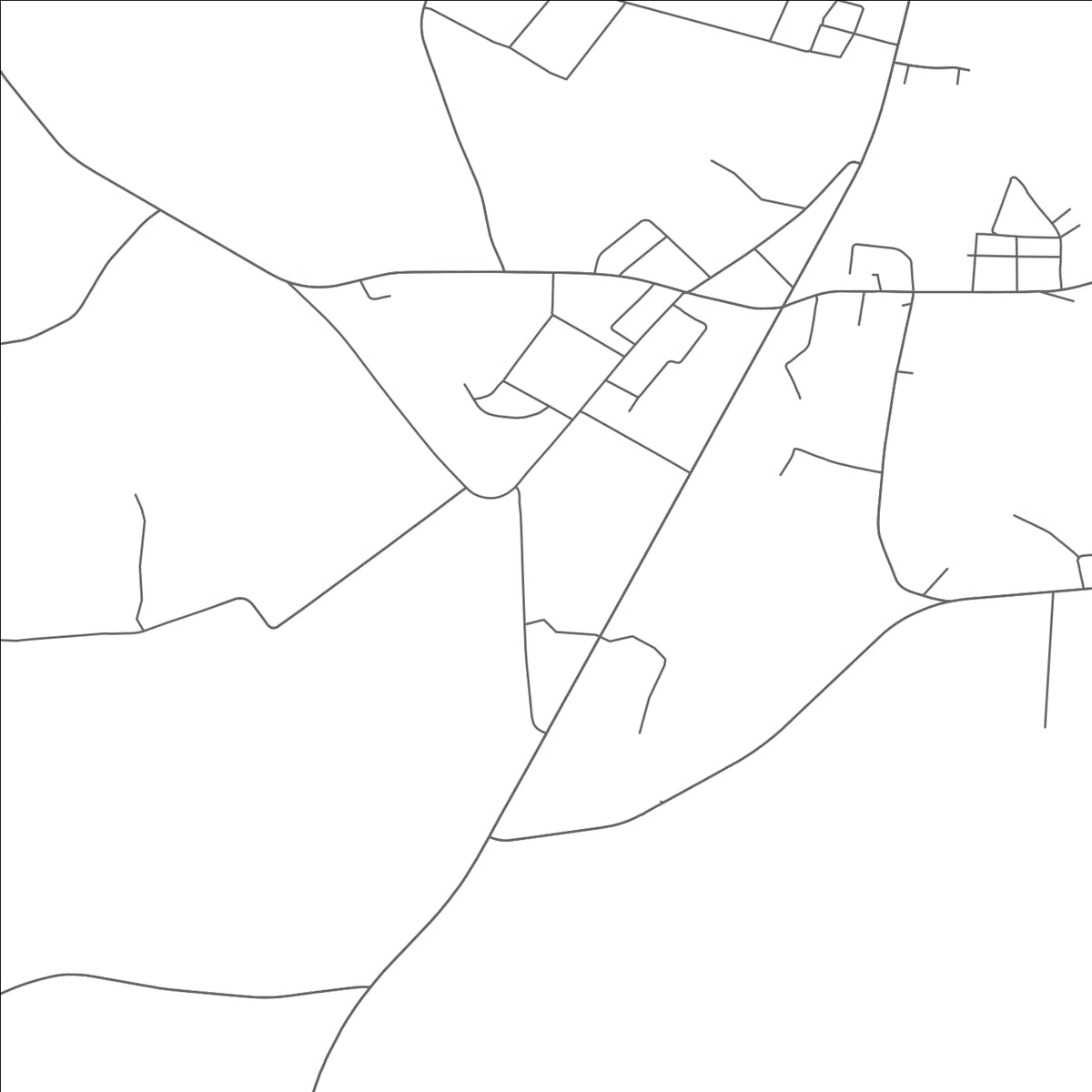 ROAD MAP OF LEWISTON WOODVILLE, NORTH CAROLINA BY MAPBAKES