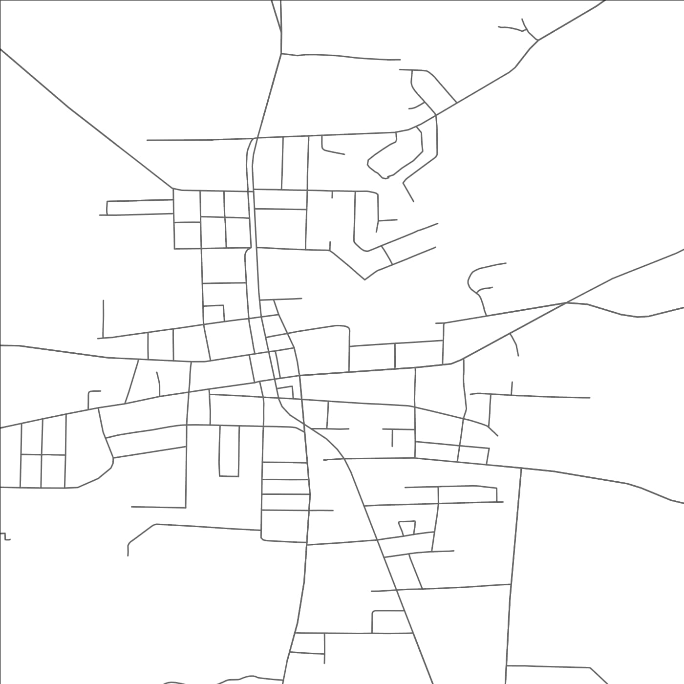 ROAD MAP OF LIBERTY, NORTH CAROLINA BY MAPBAKES