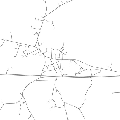 ROAD MAP OF LILESVILLE, NORTH CAROLINA BY MAPBAKES