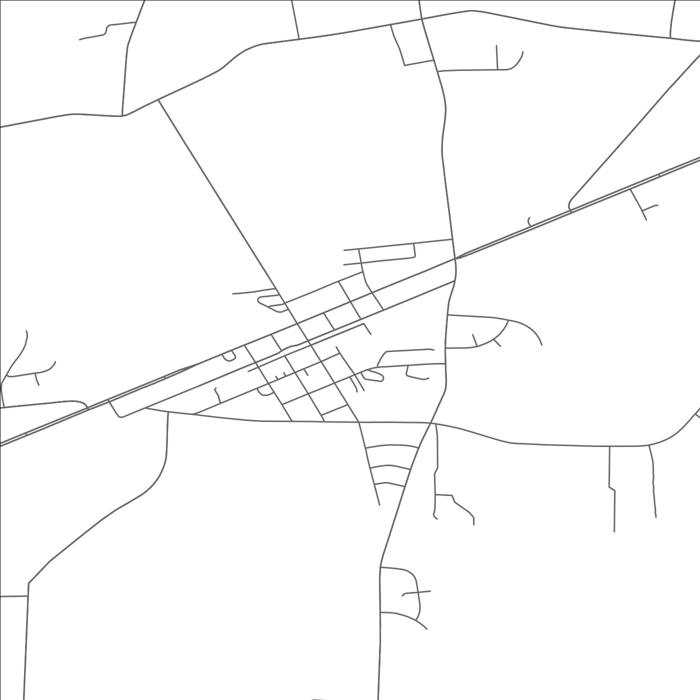 ROAD MAP OF LUCAMA, NORTH CAROLINA BY MAPBAKES