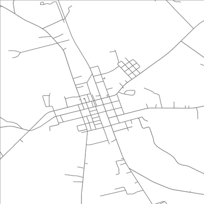 ROAD MAP OF MAGNOLIA, NORTH CAROLINA BY MAPBAKES