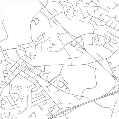 ROAD MAP OF MATTHEWS, NORTH CAROLINA BY MAPBAKES