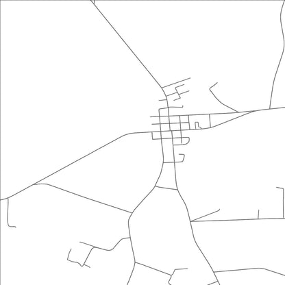 ROAD MAP OF MAURY, NORTH CAROLINA BY MAPBAKES