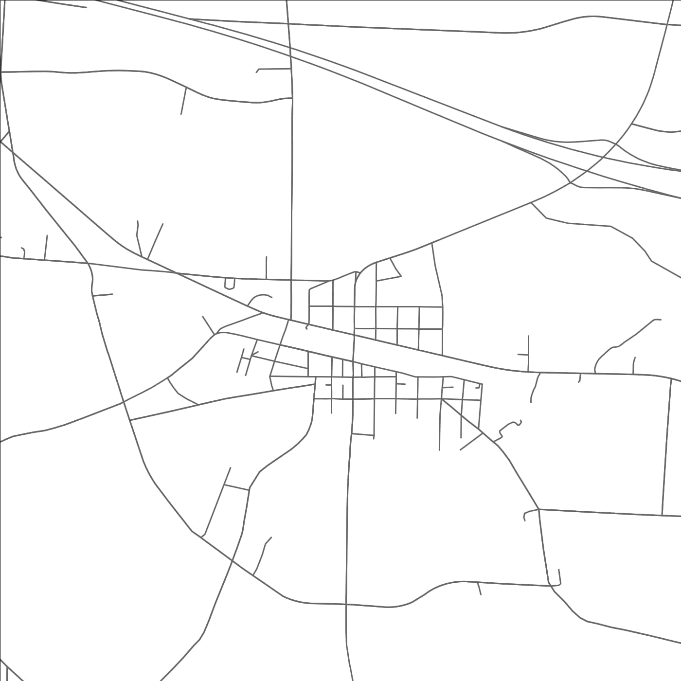 ROAD MAP OF MIDDLESEX, NORTH CAROLINA BY MAPBAKES