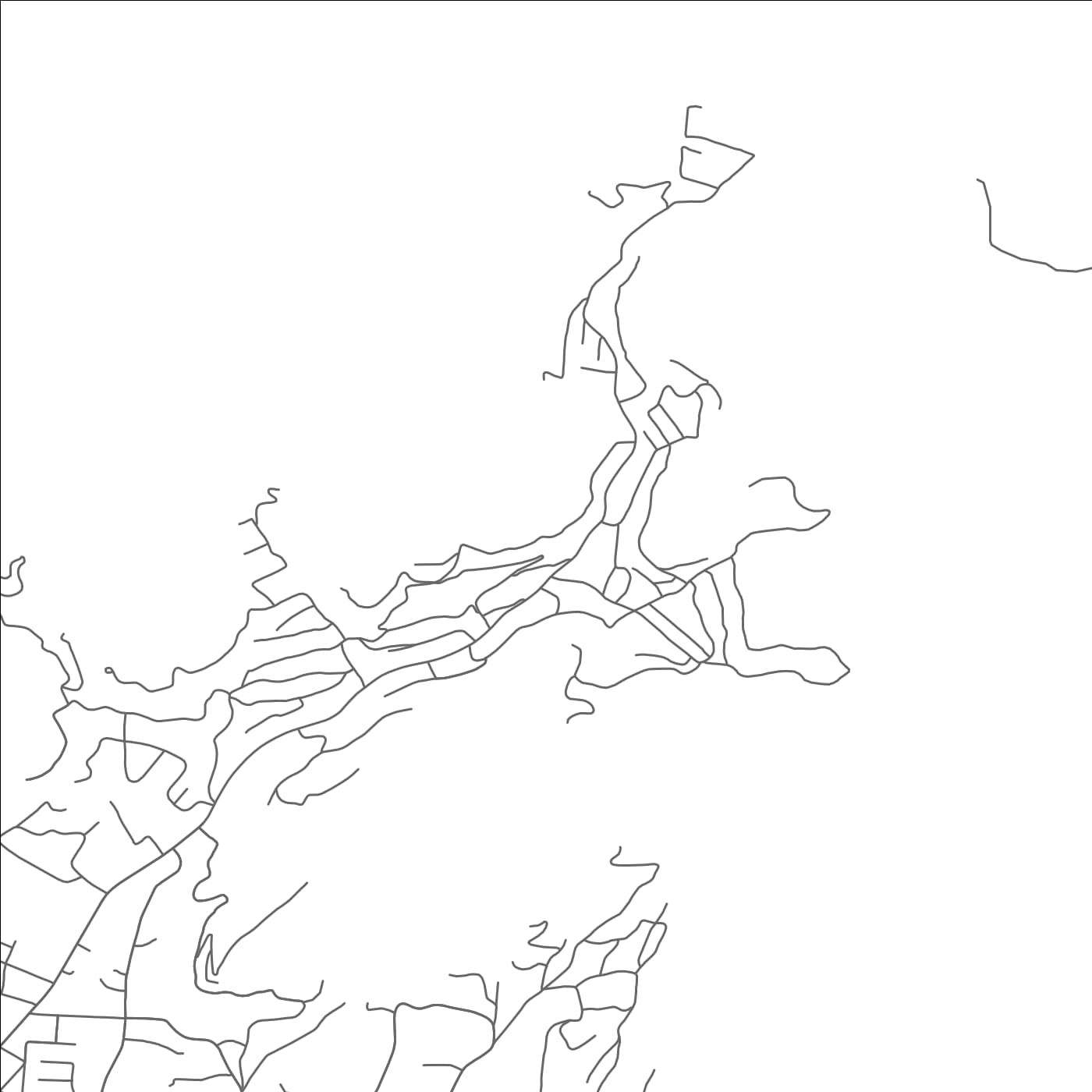 ROAD MAP OF MONTREAT, NORTH CAROLINA BY MAPBAKES