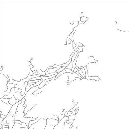 ROAD MAP OF MONTREAT, NORTH CAROLINA BY MAPBAKES