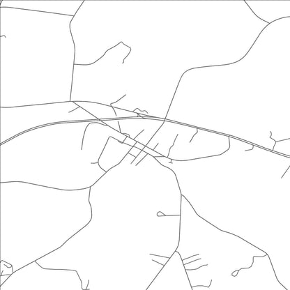 ROAD MAP OF MOORESBORO, NORTH CAROLINA BY MAPBAKES