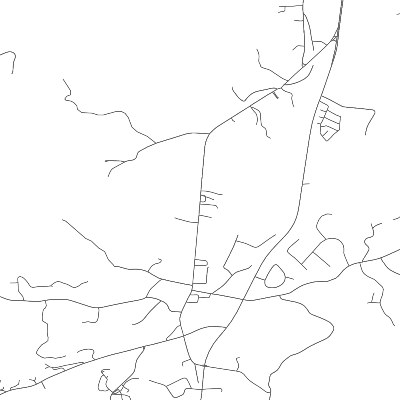 ROAD MAP OF MORAVIAN FALLS, NORTH CAROLINA BY MAPBAKES