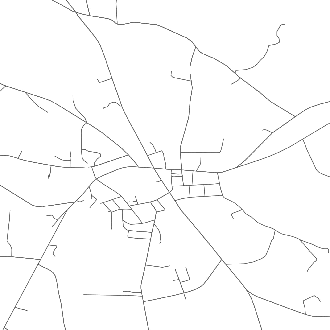 ROAD MAP OF MORVEN, NORTH CAROLINA BY MAPBAKES