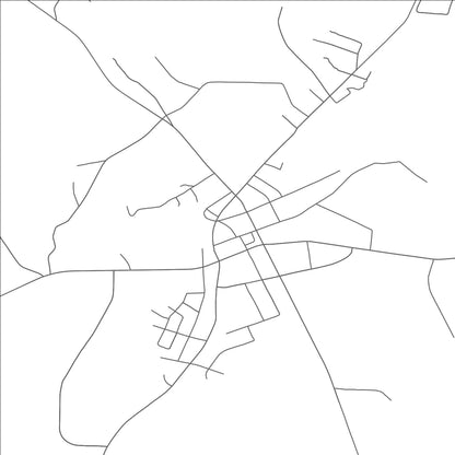 ROAD MAP OF MOUNT GILEAD, NORTH CAROLINA BY MAPBAKES