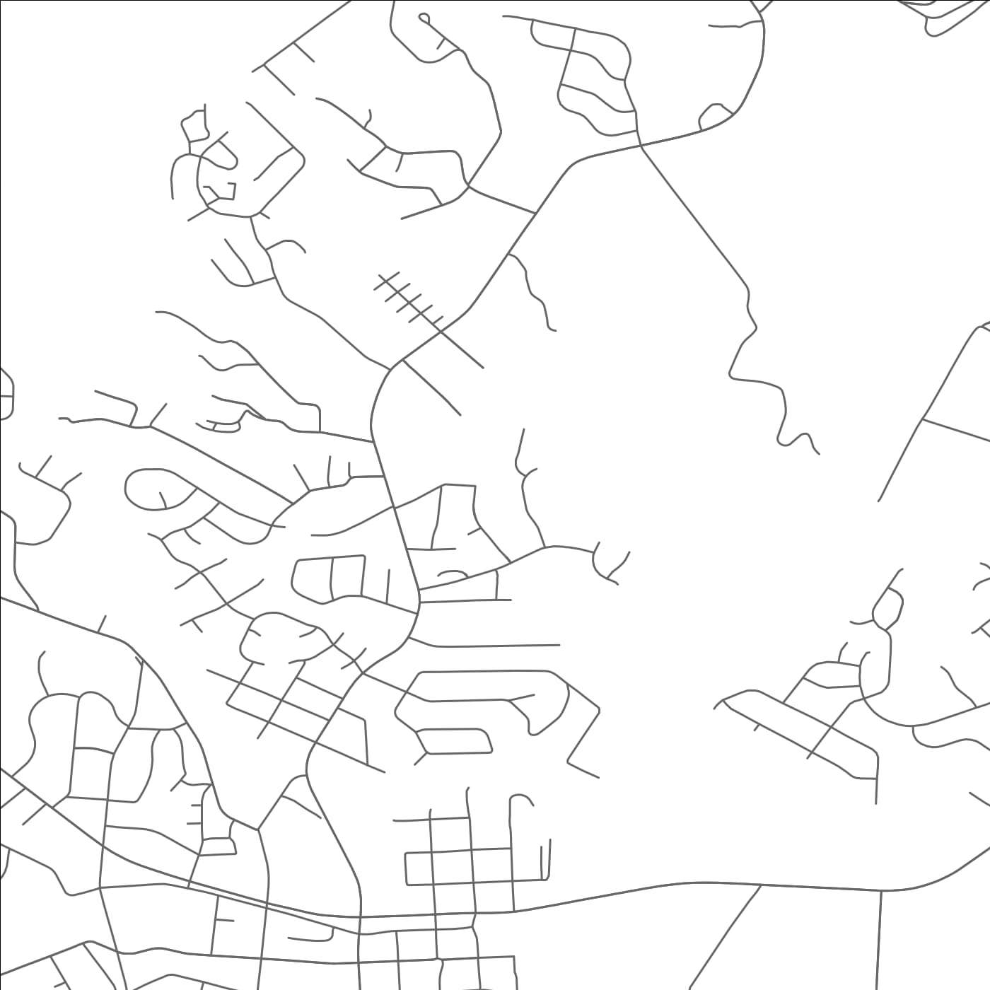 ROAD MAP OF MOUNT HOLLY, NORTH CAROLINA BY MAPBAKES