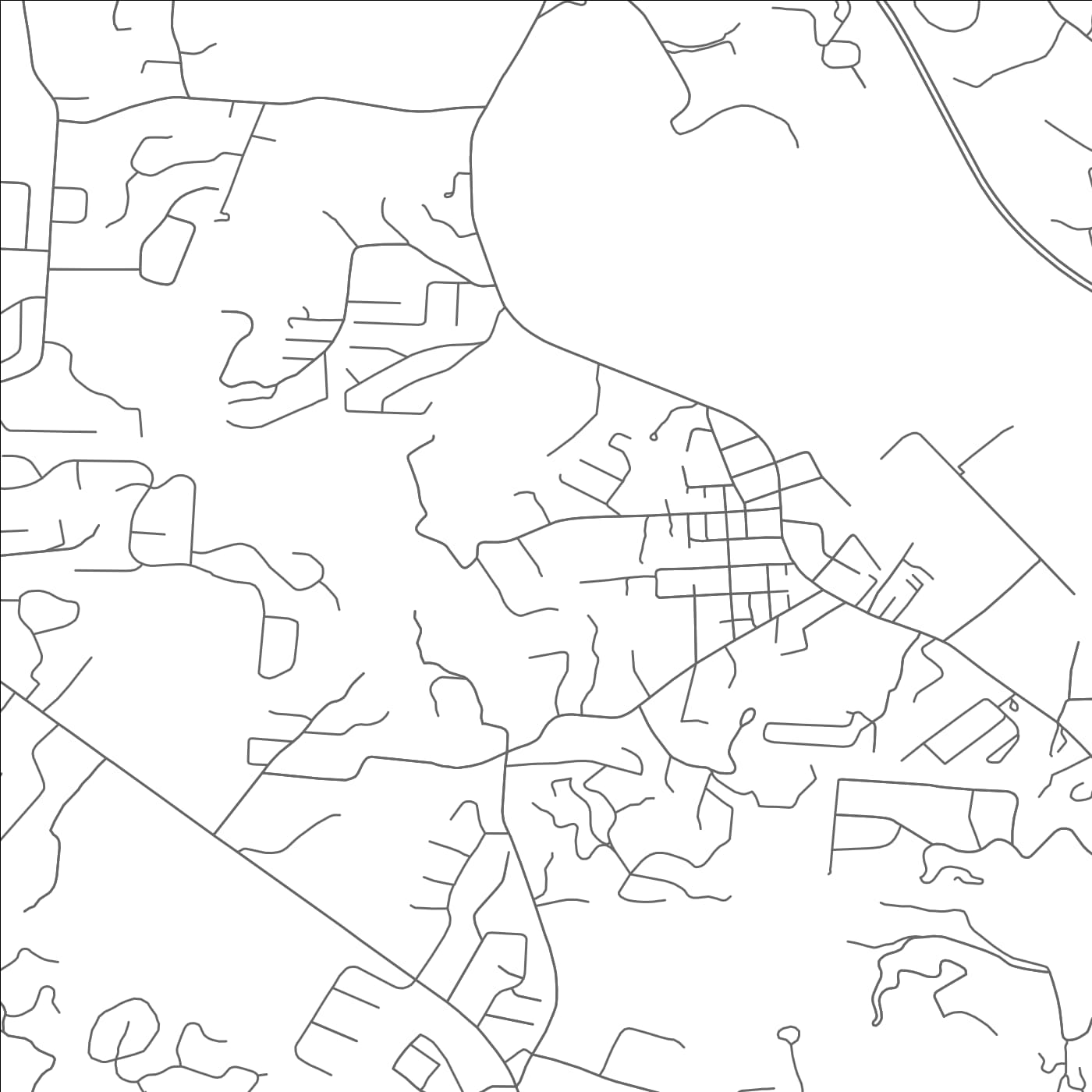 ROAD MAP OF MOUNTAIN HOME, NORTH CAROLINA BY MAPBAKES