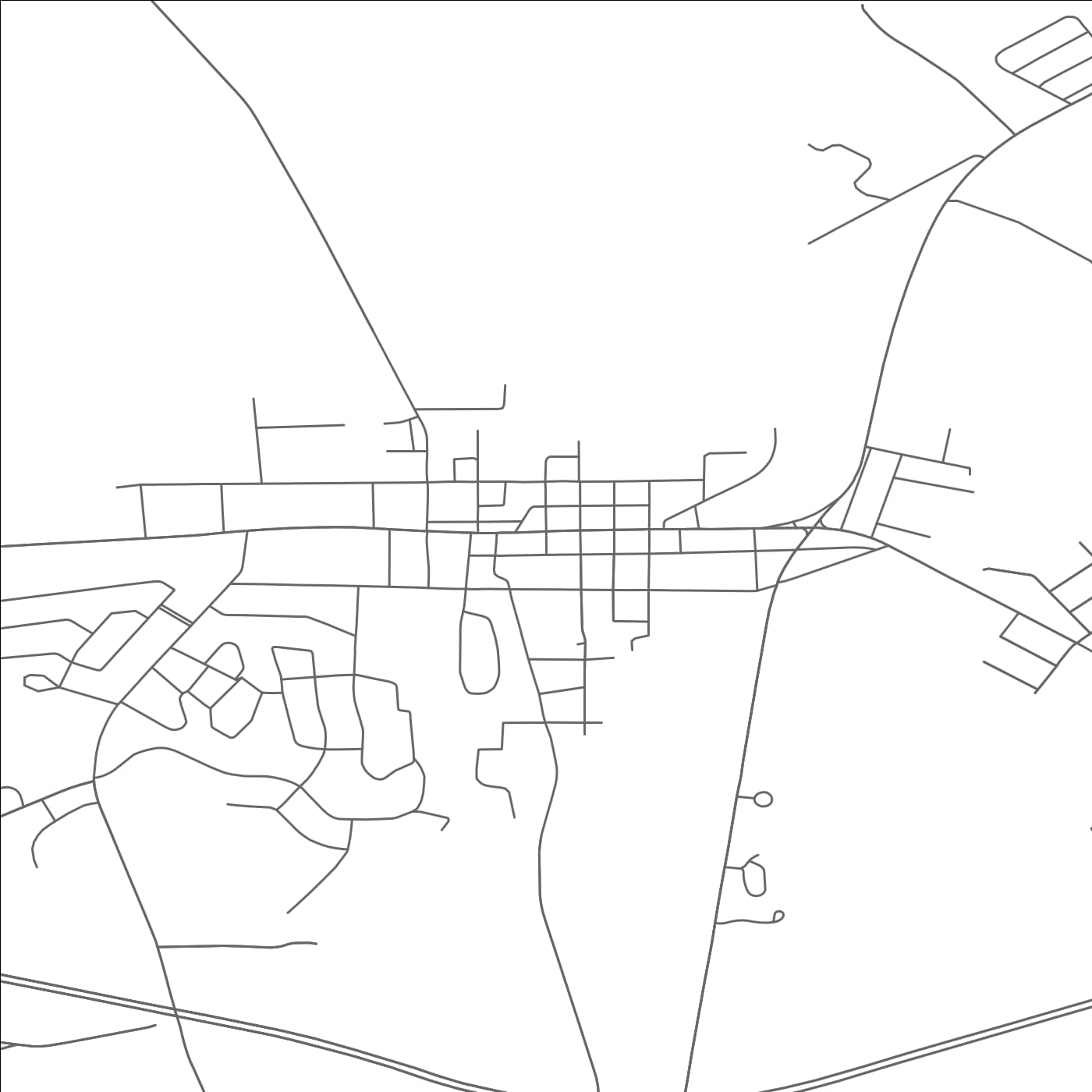 ROAD MAP OF MURFREESBORO, NORTH CAROLINA BY MAPBAKES