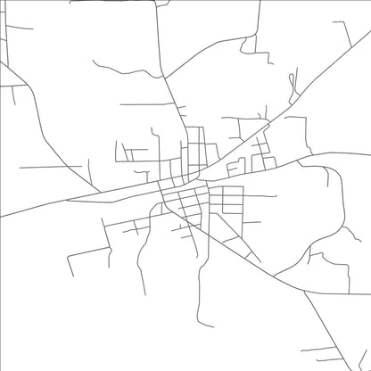 ROAD MAP OF NORLINA, NORTH CAROLINA BY MAPBAKES