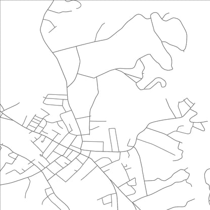 ROAD MAP OF NORWOOD, NORTH CAROLINA BY MAPBAKES