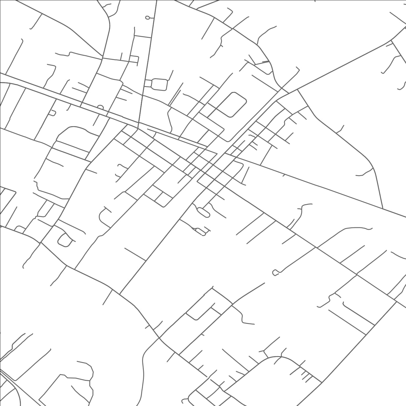 ROAD MAP OF PEMBROKE, NORTH CAROLINA BY MAPBAKES