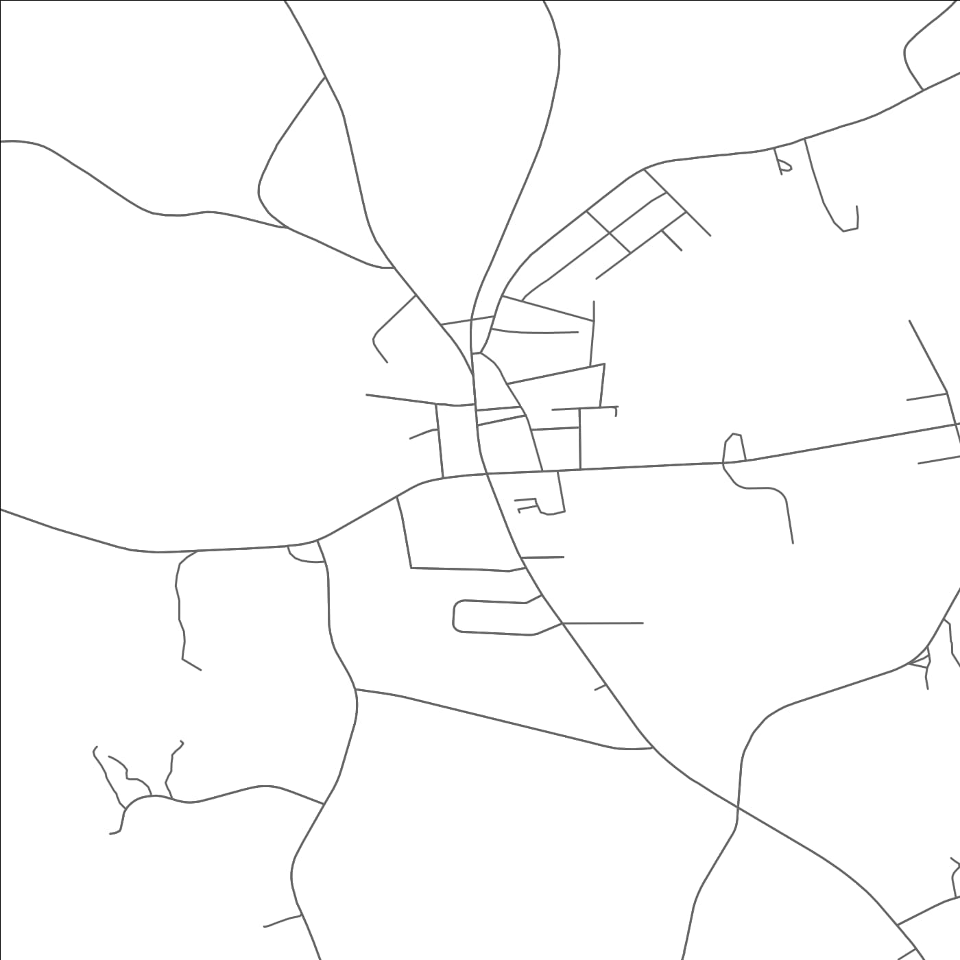 ROAD MAP OF POLKVILLE, NORTH CAROLINA BY MAPBAKES