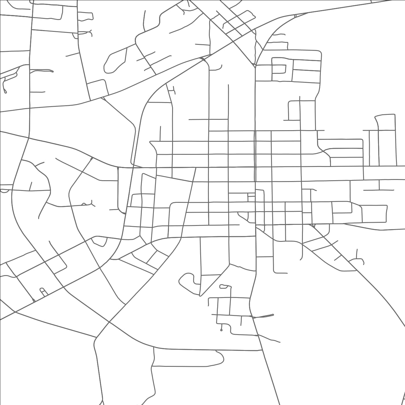 ROAD MAP OF RAEFORD, NORTH CAROLINA BY MAPBAKES